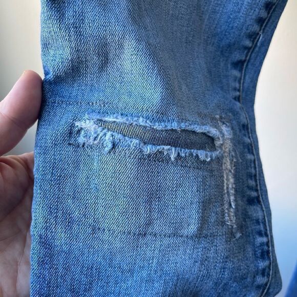 KUT from the kloth ankle raw hem straight leg jeans size 4 - Picture 7 of 15